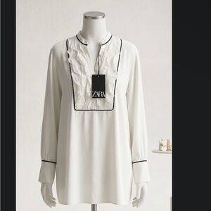 NWT Zara Studio Collection Spring/Summer Limited Edition Shirt Dress.